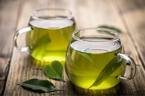 Grüner Tee für die mediterrane Ernährung